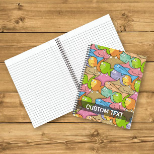 Fish Cartoon Notizbuch