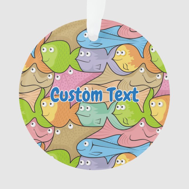 Fish Cartoon Ornament (Vorderseite)