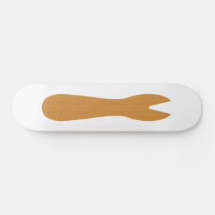 Fish & Chips Shop Holz Gabel Skateboard