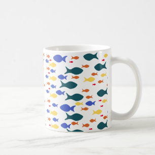 Fish Classic White Tasse