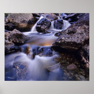 Fish Creek Falls in der Nähe von Steamboat Springs Poster