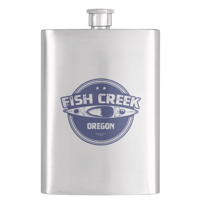 Fish Creek Oregon Kayak Flachmann (Vorderseite)