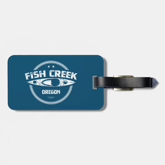 Fish Creek Oregon Kayak Gepäckanhänger (Rückseite horizontal)