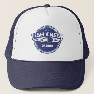 Fish Creek Oregon Kayak Truckerkappe