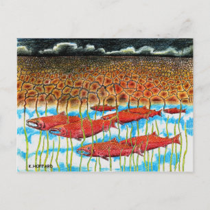 Fish Dream Postkarte