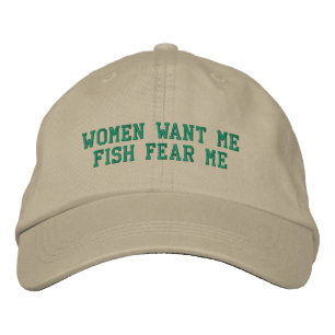 Fish Fee Me Hat Bestickte Baseballkappe
