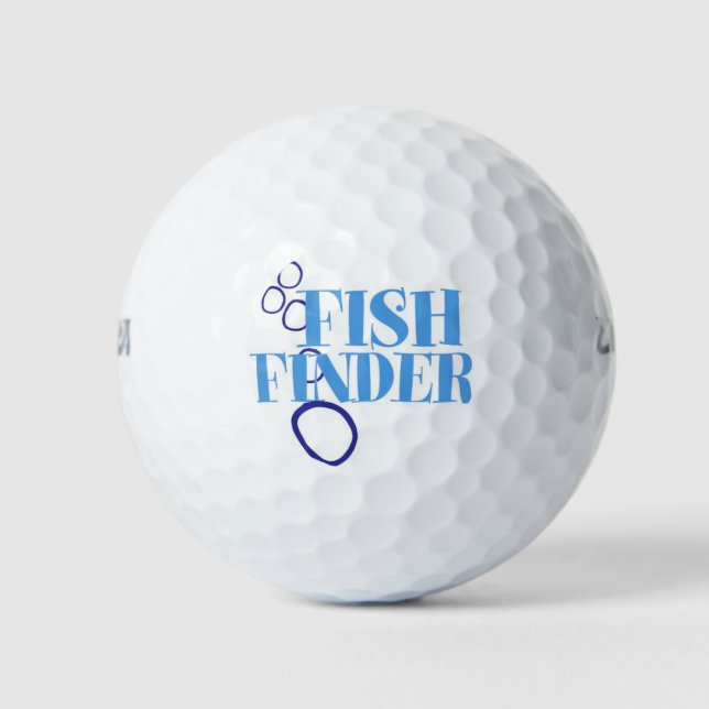 Fish Finder Golfball (Vorderseite)