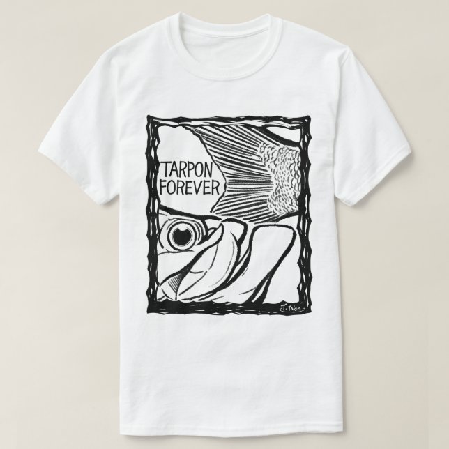 Fish Forever EYES :TARPON T-Shirt (Design vorne)