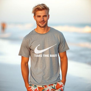 Fish Hook-Take the Bait-Fisherman Core T-Shirt