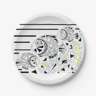 Fish Horoskop Pappteller