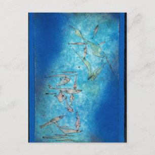 Fish Image von Paul Klee Postkarte