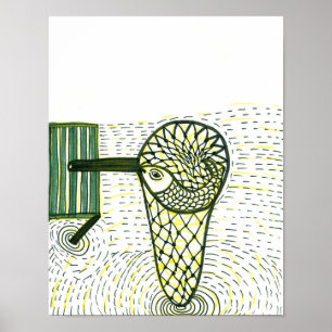 Fish in the Net Poster