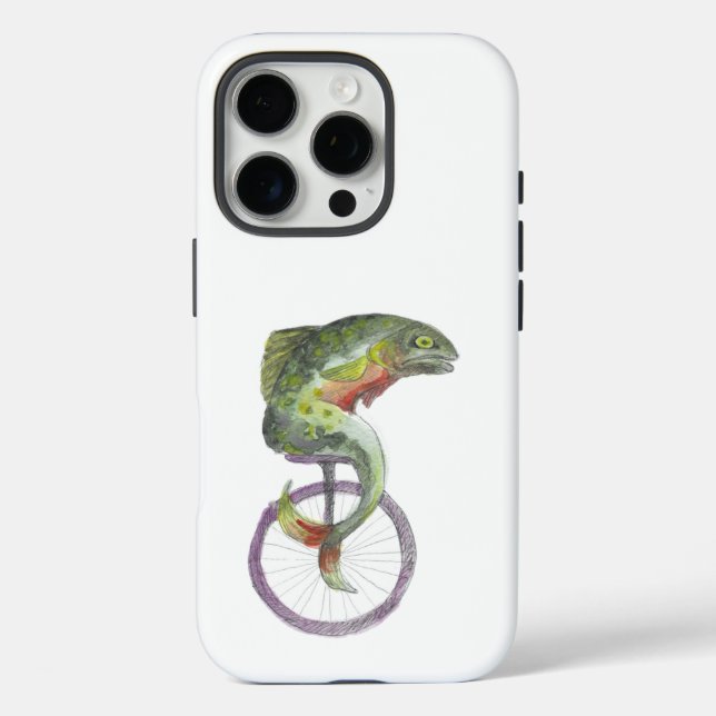 Fish iPhone 16 Pro Case (Rückseite)