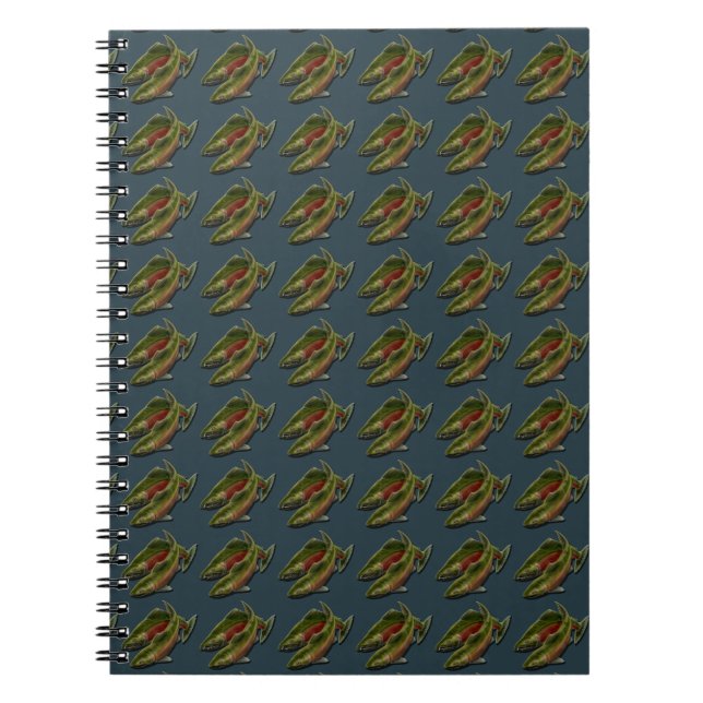 Fish Journal Custom Lmon Fish Art Notebook Notizblock (Vorderseite)