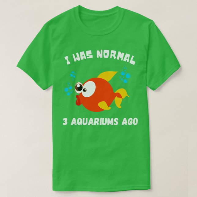 Fish Lover Aqarium Owner Goldfisch Funny Zitat T-Shirt (Design vorne)