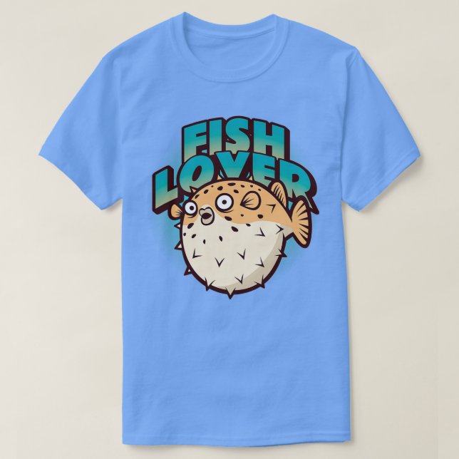 Fish Lover T-Shirt (Design vorne)