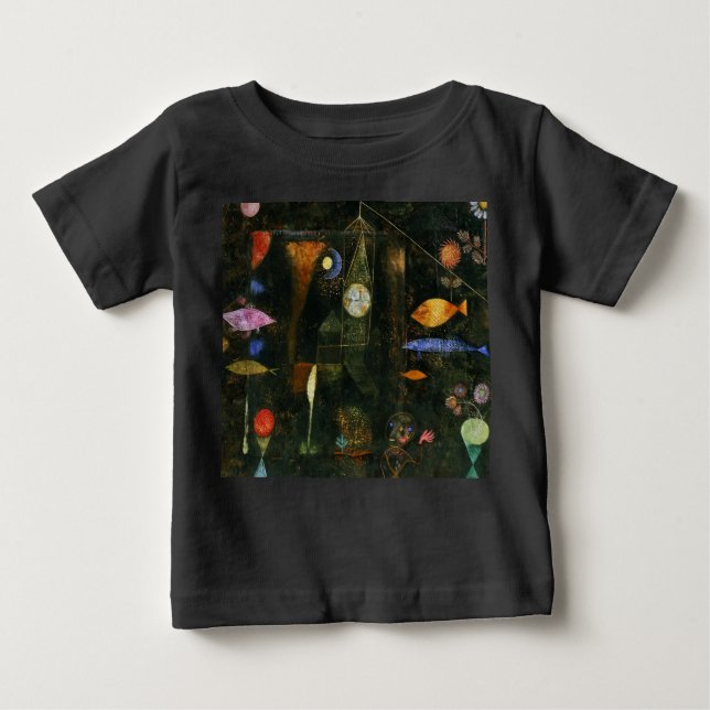 Fish Magic, 1925 von Paul Klee Baby T-shirt (Vorderseite)