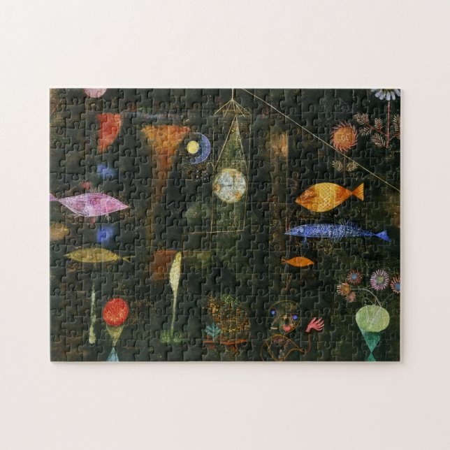 Fish Magic, 1925 von Paul Klee Puzzle (Horizontal)
