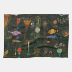Fish Magic - Paul Klee Geschirrtuch