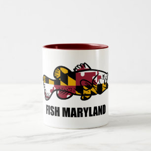 Fish Maryland Zweifarbige Tasse