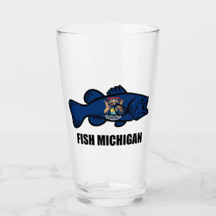 Fish Michigan Glas