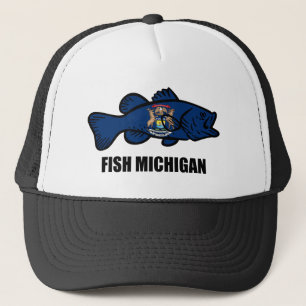 Fish Michigan Truckerkappe