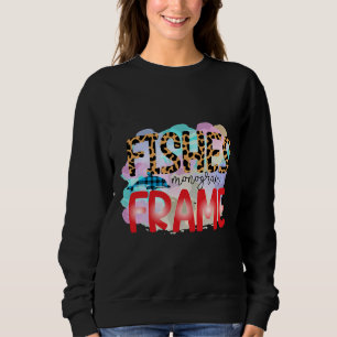 Fish Monogram Frame Sweatshirt