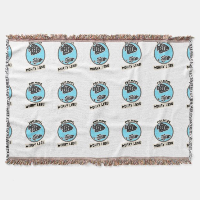 Fish More Worry Less Decke (Vorderseite)