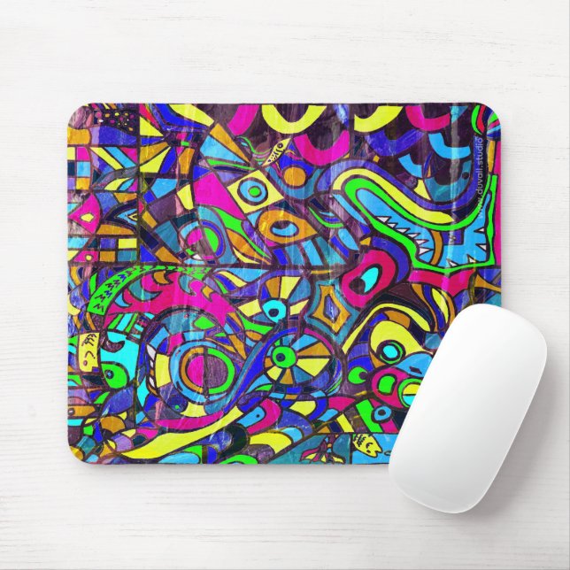 Fish Mousepad (Mit Mouse)