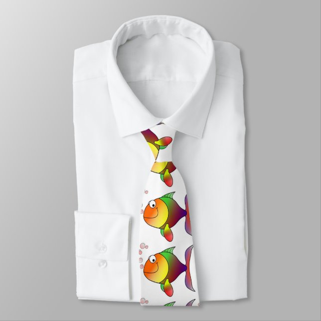 FISH NECK TIE KRAWATTE (Gebunden)