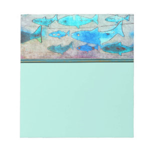 Fish Notepad Notizblock