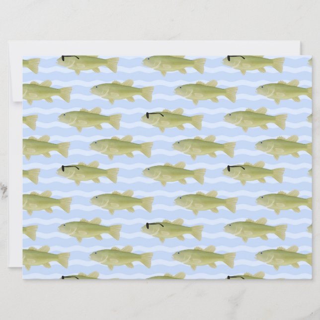fish patterned paper (Vorderseite)