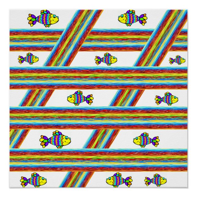 Fish Poster Beach House Poster (Vorderseite)