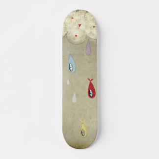 Fish Rain Skateboard