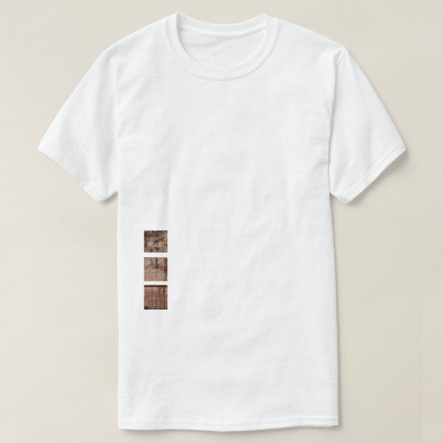 Fish Remember Trees — Hem Print T-Shirt (Design vorne)