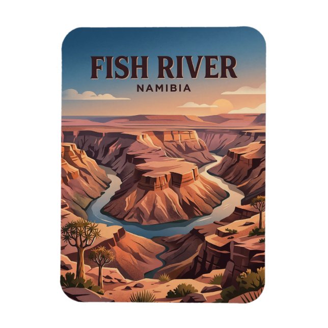 Fish River Canyon, Ai-Ais, ǁKaras Magnet (Vertikal)