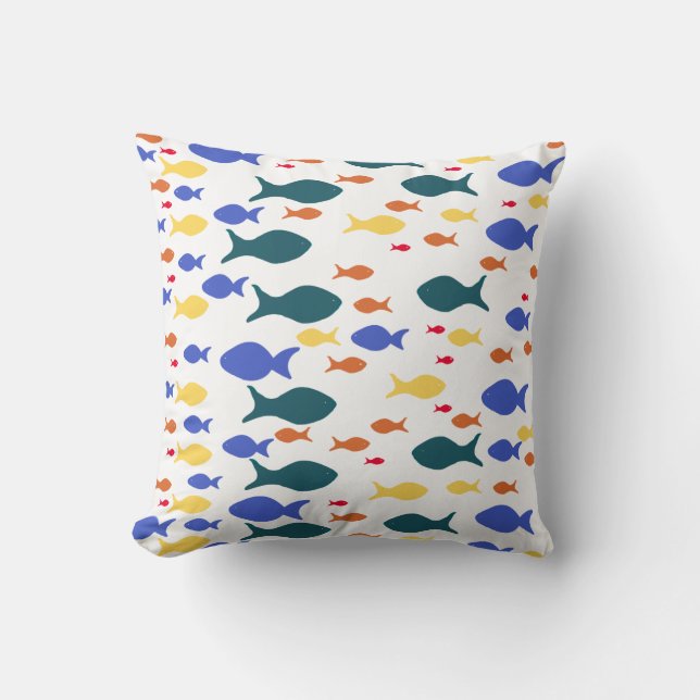 Fish Throw Cushion Kissen (Vorderseite)