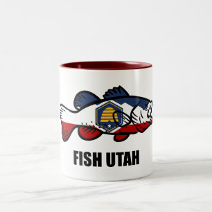 Fish Utah Zweifarbige Tasse