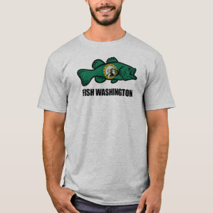 Fish Washington Staat T-Shirt