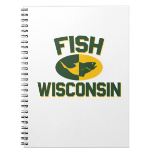 Fish Wisconsin Notizblock