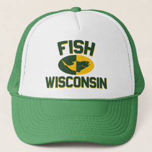 Fish Wisconsin Truckerkappe
