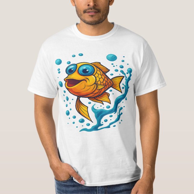 fish with big eyes T-Shirt (Vorderseite)