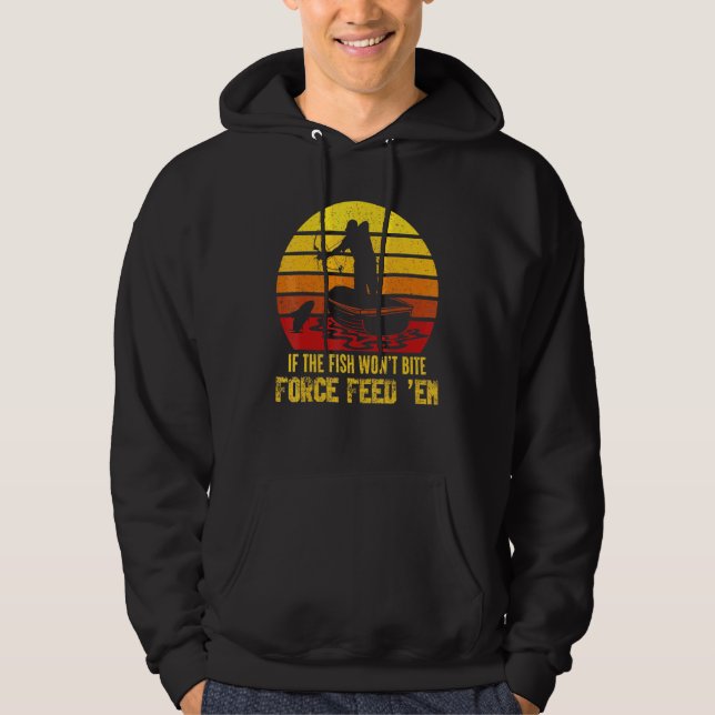 Fish Wont Bite Bowfish Bowfisher Hoodie (Vorderseite)