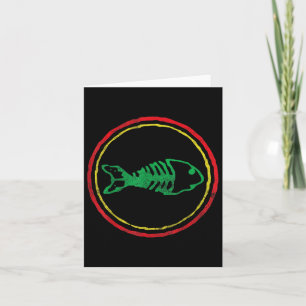 Fishbones Ska Punk Mens Frauen Mütter Vatertag Karte