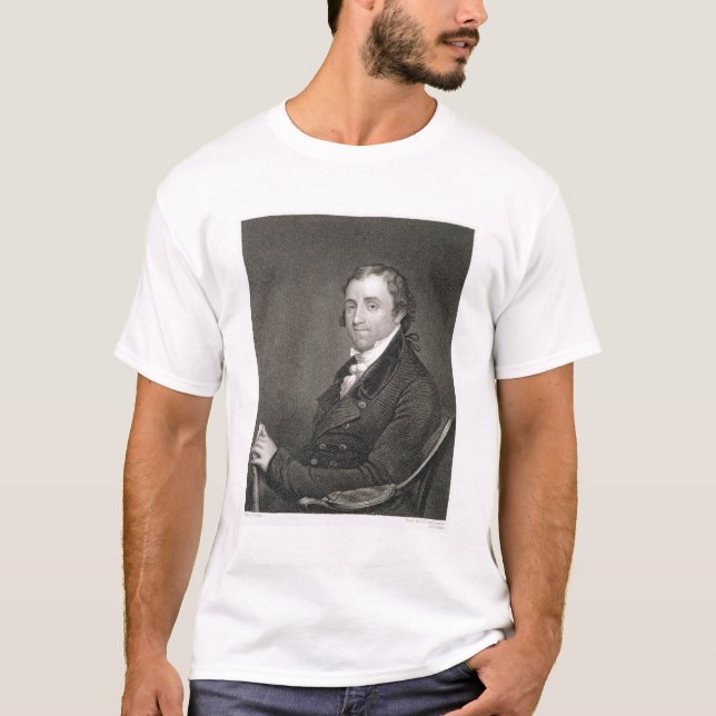 Fisher Ames, graviert von John Francis Eugene Prud T-Shirt (Vorderseite)