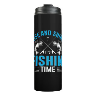 Fisher Art Rise And Shine Fishing Time Thermosbecher