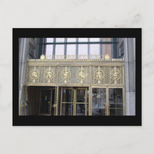 Fisher Gebäude, Detroit, Michigan Postcard Postkarte