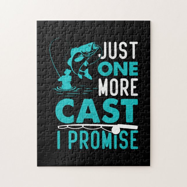 Fisher Geschenk nur noch einen Fisch versprochen Puzzle (Vertikal)