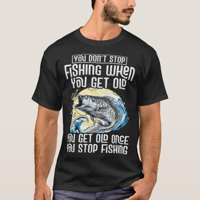 Fisher Get Back All The Money I d Spend It On Fish T-Shirt (Vorderseite)