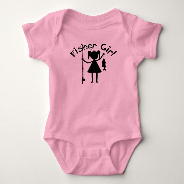 FISHER GIRL BABY STRAMPLER (Vorderseite)